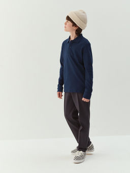 Рубашка поло Синяя 7+ - Bungly фото 2