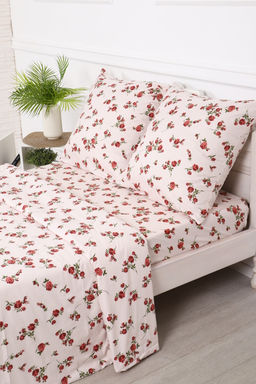 Постельное белье Розы прованс полисатин, наволочки 70х70см