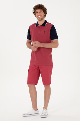 Erkek Regular Fit Polo Yaka Vi_ne Ti__rt Sepette S_rpriz _ndirim - U.s. polo assn фото 4