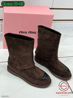 Ботинки женские с шерстью внутри