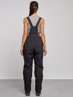 Горнолыжный костюм женский большого размера зимний темно-зеленого цвета 02366TZ - Chunmai фото 14