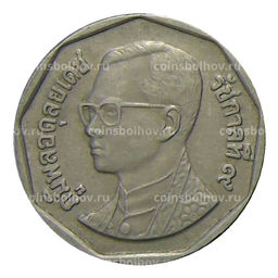 Монета 5 бат 2004 года Таиланд