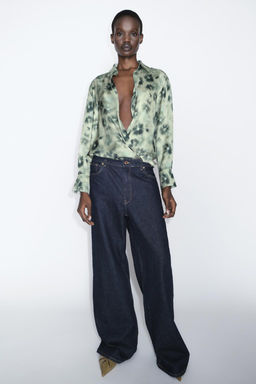 SATIN SHIRT - Zara фото 7