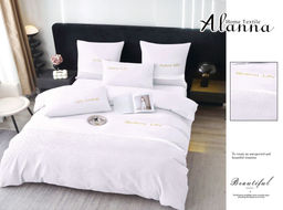 КПБ Alana Beautiful однотонное ALABEO001 1.5 спальный - Alanna фото 2