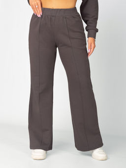 Брюки женские футер 3-х нитка петля ПАЛАЦЦО ГРАФИТ - Domtrik фото 5