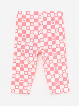 Beli Lastikli Bask?l? 3/4 Boy K?z Bebek Tayt - Waikiki фото 2