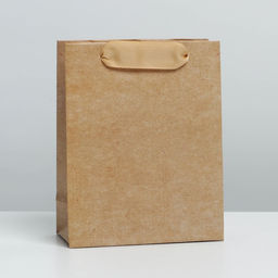 Пакет ламинированный Крафтовый, S 12 15 5,5 см