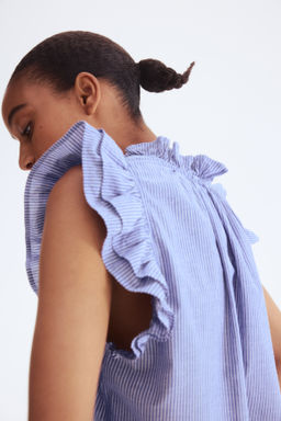 Blusa con ribetes de volante - H&m фото 6