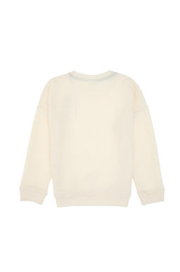 Erkek _ocuk Krem Bisiklet Yaka Sweatshirt - U.s. polo assn фото 3
