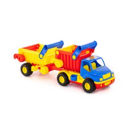 КонсТрак, автомобиль-самосвал с полуприцепом (в коробке) - Полесье фото 5