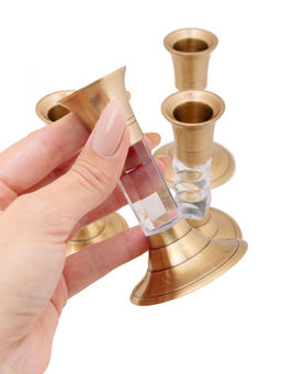 Подсвечник набор из 6-ти (полиш) № П736/2 - Ганг фото 5