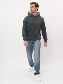 Худи мужское GREG G172-OZ02-2020 (т.изумруд) фото 2