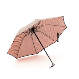 Зонт механический «Полосы», эпонж, 4 сложения, 8 спиц, R=50/57 см, d=100 см, МИКС