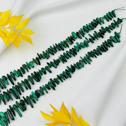 Бусины для украшений из Малахита крошка - Радуга самоцветов фото 3