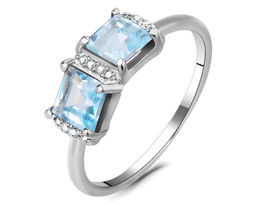 Кольцо, топаз, Лучиа