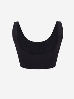 Balensiz Dolgusuz D?z Seamless Sporcu S?tyen