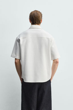 SOBRECAMISA CONFORT NON IRON / Blanco roto