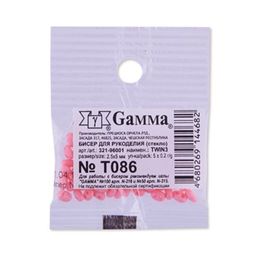 Бисер Чехия GAMMA TWIN 3 321-96001 2.5 x 5 мм 10 х 5 г 1-й сорт - Zlatka фото 4