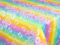 3с109.411ж1 Мишель (св.радужка) Плед 208х150 см