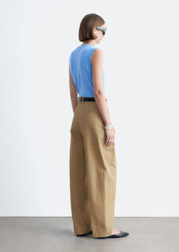 Pantalones plisados de perneras anchas - H&m фото 5
