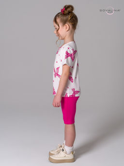 Костюм Актив алые бантики-фуксия - Sovalina фото 14