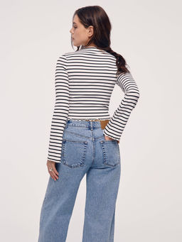 CONTE LD 2848 Джемпер женский white-black - Conte elegant фото 6