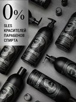 BORODATOS шампунь-гель д/душа 500мл