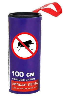 Липкая лента для мух, 100 см, с аттрактантом