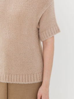 Блузка вязаная