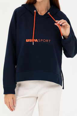 Женский темно-синий свитшот Неожиданная скидка в корзине - U.s. polo assn фото 6