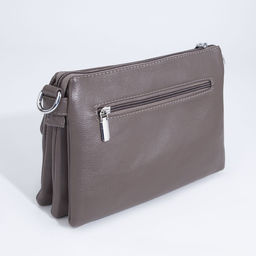 Сумка кросс-боди на молнии, цвет бежевый - Simaland фото 2