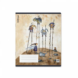 Цена за 5 шт. Тетрадь общая ученическая с пластиковой обложкой на скобе ErichKrause Волшебное путешествие, А5+, 48 листов, клетка_MIX-PACK фото 7