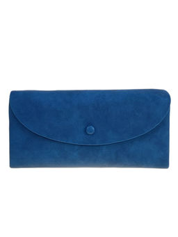 Женское портмоне из искусственной кожи, цвет синий