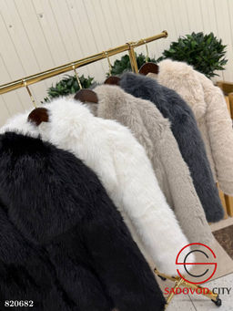 Шуба женская из искусственного меха - Bruno фото 5