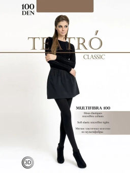 Колготки TEATRO MULTIFIBRA 100 COLOR латте  фото 5