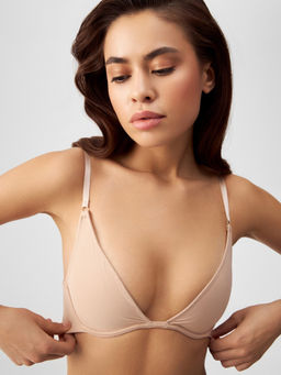 Бюстгальтер с мягкой чашкой жен. Melissa бежевый - Concept club фото 2