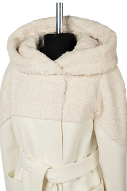 Пальто женское демисезонное (пояс) - El podio фото 13