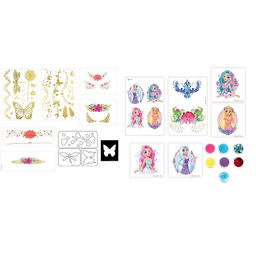 Переводные татуировки детские Тату Феи, с блёстками