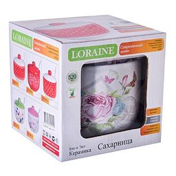 26319 Сахарница 520мл с/кр с/лож Батерфляй LR(х36) - Mayer&boch фото 3