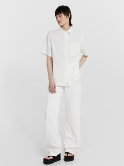 Рубашка женская белая белый 112855-1/1