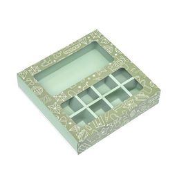 Коробка под 8 конфет + шоколад, с окном , Военный стиль 17,7 х 17,8 х 3,8 см - UPAK LAND фото 4