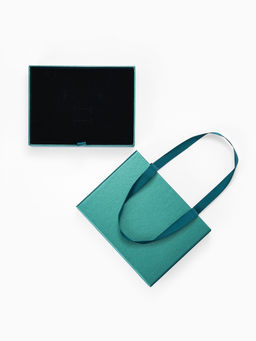 Набор коробочек подарочных 6 шт. под набор «Премиум», 16×12 см, синий, зелёный