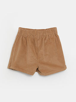 Beli Lastikli Basic Kadife K?z ?ocuk ?ort Etek