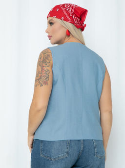 Жилет П-2241/11 - Леди агата фото 4