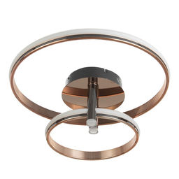 Светильник «Лоекс» 2xLED 90 Вт золото 66×50×19 см BayerLux