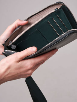 Сумка кожаная Azaro 30647 форест