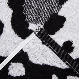 Полотенце махровое Этель ЧБ Снежный барс, пестроткань, 30х60 см  фото 3