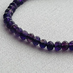 Браслет из Аметиста огранка - Радуга самоцветов фото 2