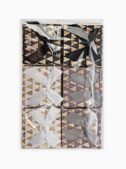 Набор подарочных коробочек 6 шт.  под кольцо «Треугольники», 5×5, цвет МИКС (4346872)