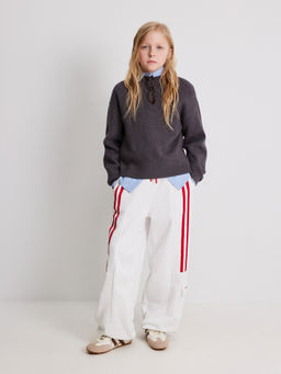 ACOOLA / Брюки детские для девочек Abril белый  фото 4